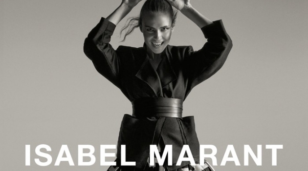 Наташа Поли в рекламной кампании Isabel Marant