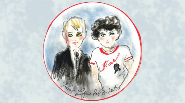 Карл Лагерфельд выпускает детскую линию