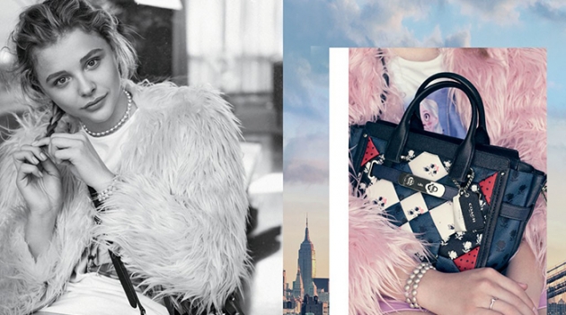 Хлоя Грейс Морец и Кид Кади в новой кампании Coach