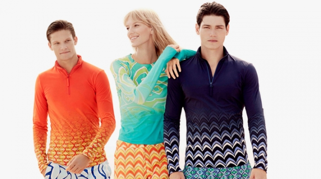 Коллекция купальников от Emilio Pucci и Orlebar Brown