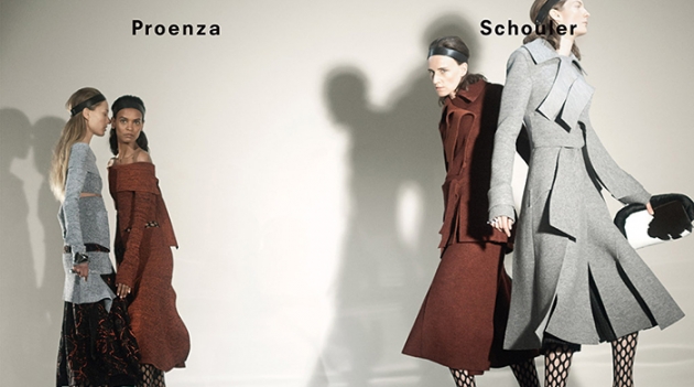 Чистая импровизация — в новой рекламной кампании Proenza Schouler