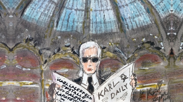 Газета Карла Лагерфельда переходит в онлайн