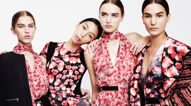 Рекламная кампания Prabal Gurung, pre-fall 2015