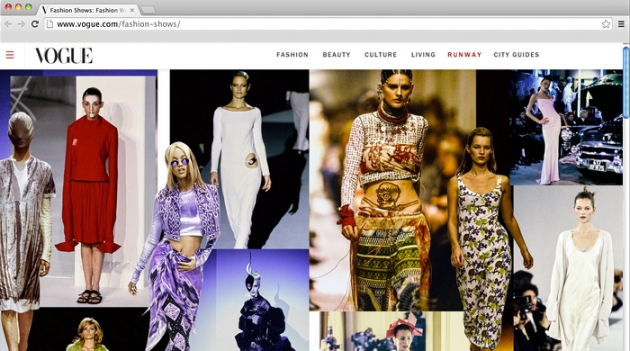 Style.com умер, да здравствует Vogue Runway