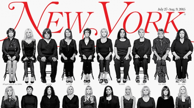 Журнал New York поместил на обложку фото жертв комика Косби