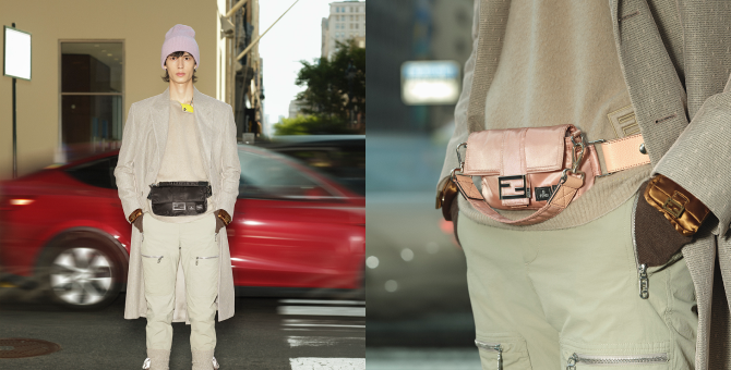 Fendi выпустил сумку Baguette в коллаборации с Porter