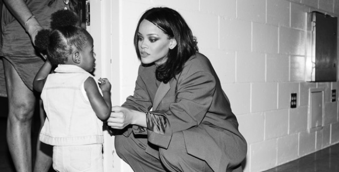 Рианна подала заявку на регистрацию товарного знака Fenty Kids