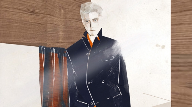 Скетчи мужской коллекции Salvatore Ferragamo