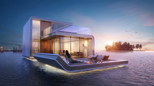 В Дубае представили проект плавающей виллы