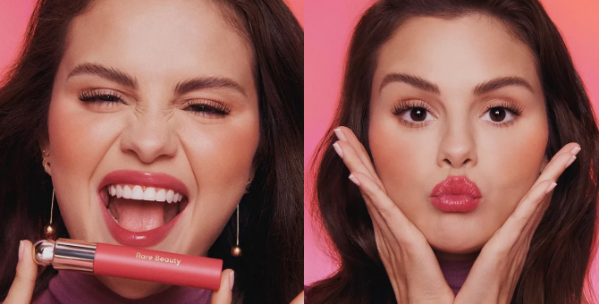 Rare Beauty Селены Гомес стал самым быстрорастущим бьюти-брендом в социальных сетях