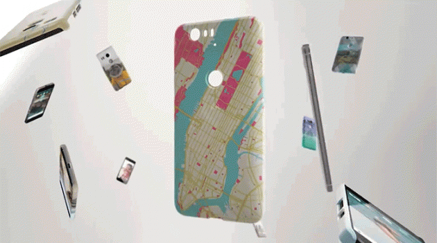 \"Живые\" чехлы для смартфона от Google