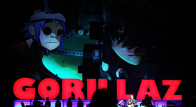 Gorillaz выступят с концертом впервые с 2011 года