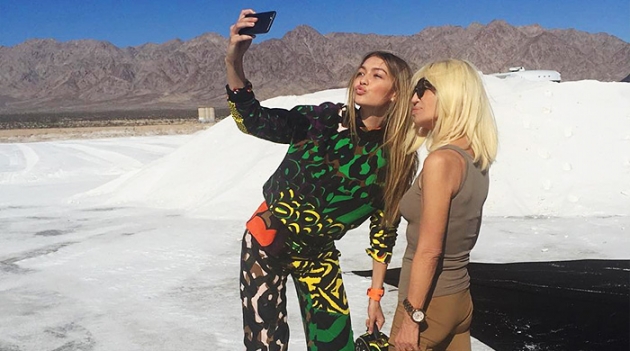 Донателла Версаче завела аккаунт в Instagram