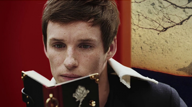 Эдди Редмэйн в первом видео для Prada