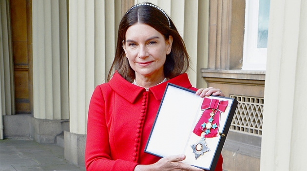 Натали Массене получила орден Британской империи