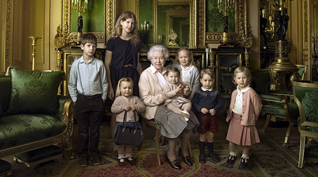 Королевская семья в объективе Энни Лейбовиц