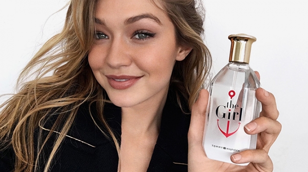 Джиджи Хадид в рекламе нового аромата The Girl by Tommy Hilfiger