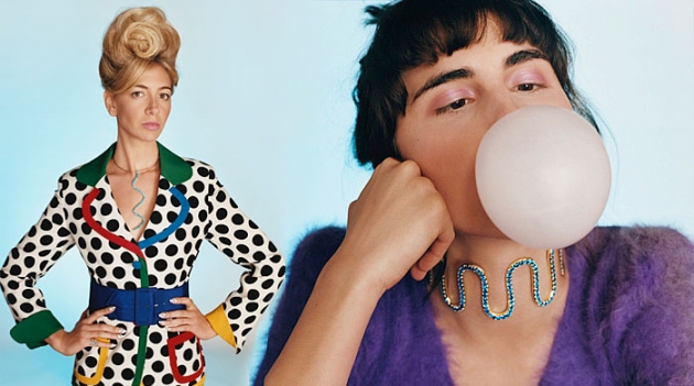 Лукбук коллекции Memphis от Сабины Гетти