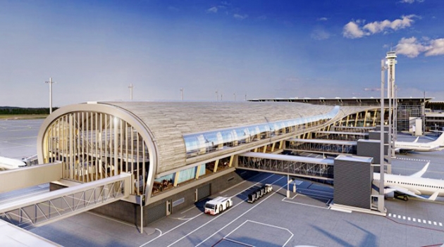 Новый проект международного аэропорта представлен в Осло