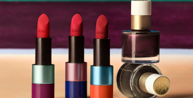Hermès Beauty выпустил коллекцию помад и лаков для ногтей