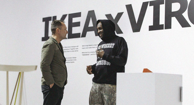 Вирджил Абло сделал для IKEA ковер в виде чека