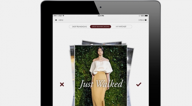 Интернет-магазин Moda Operandi запустил мобильное приложение