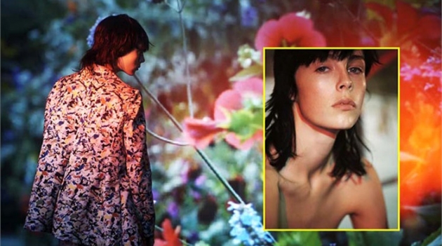 Эди Кэмпбелл в весенней рекламной кампании Jil Sander