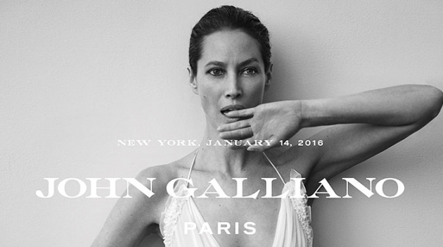 Первая рекламная кампания John Galliano после перезапуска