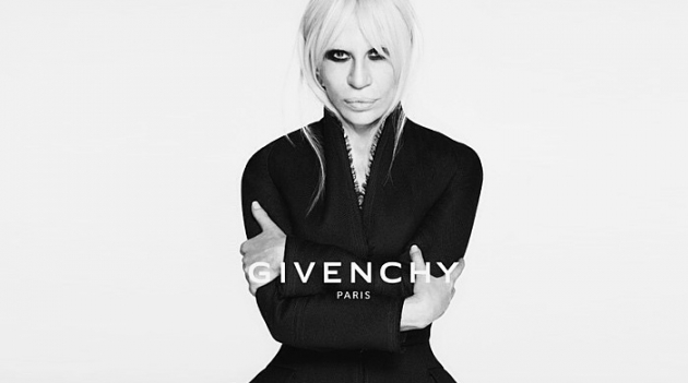Новый кадр: Донателла Версаче в рекламной кампании Givenchy