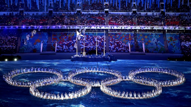 Закрытие XXII Олимпийских игр в Сочи