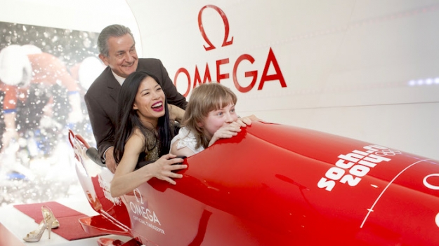 Ванесса Мэй, выставка Time is gold и история хронометража в павильоне Omega