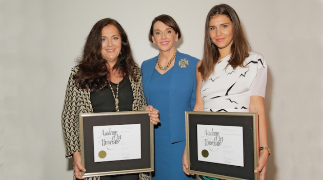Анжела и Маргерита Миссони получили докторские степени Академии художеств