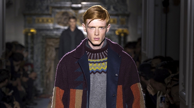 Неделя мужской моды в Париже: показ Valentino, осень-зима 2014