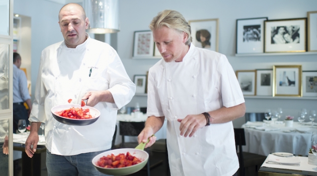 Кулинарные гастроли шеф-повара Гари Робинсона в Vogue Cafe