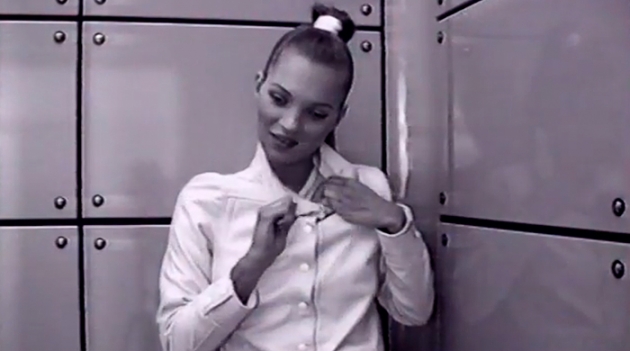 Опубликован фильм со съемки Кейт Мосс 1995 года