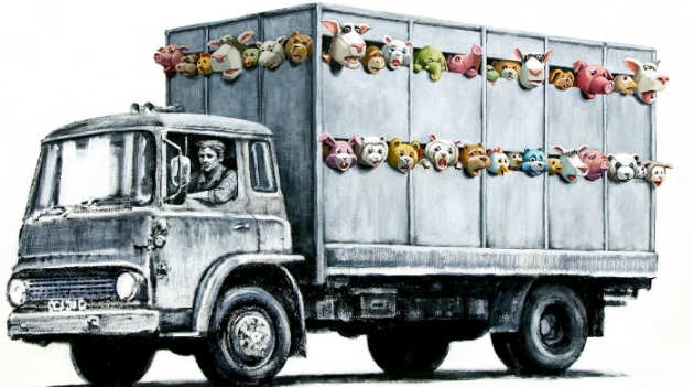 Семь работ Бэнкси выставлены на аукцион без разрешения художника