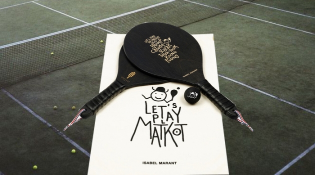 Ракетки для пляжного тенниса от Isabel Marant и Heritage Paris