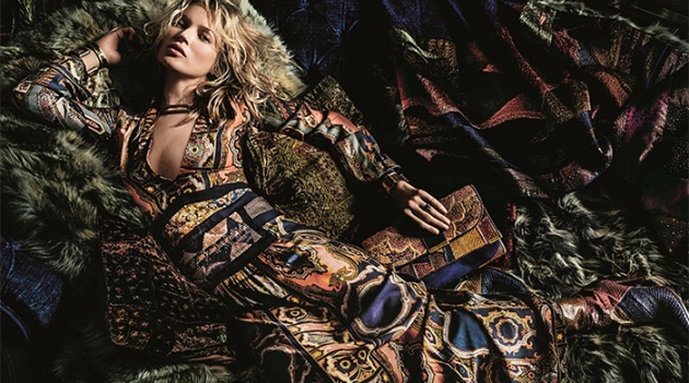 Кейт Мосс в богемной кампании Etro