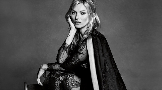 Кейт Мосс в кампании Alberta Ferretti