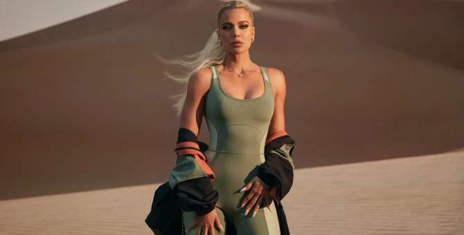 Хлои Кардашьян стала лицом кампании спортивного бренда Fabletics