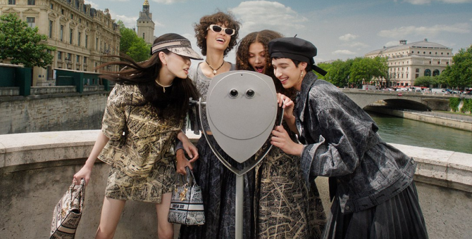 Dior показал кампанию коллекции осень-зима 2023