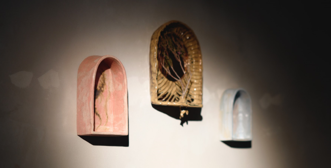 В ресторане Soma прошла вечеринка, посвященная открытию выставки Altar Poem