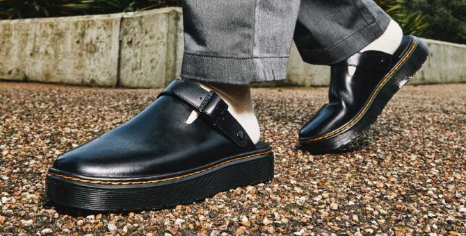 Dr. Martens представил новые мюли Carlson Lusso
