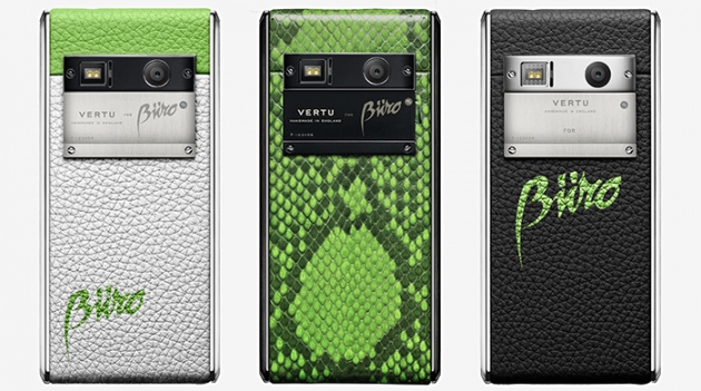 Совместная работа: персонализация телефонов Vertu