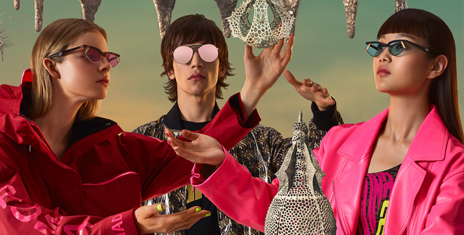 Fendi выпустил капсульную коллекцию очков вместе с Gentle Monster