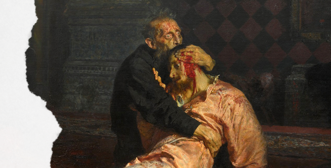 Мужчину, повредившего картину «Иван Грозный и сын его Иван», приговорили к 2,5 года колонии