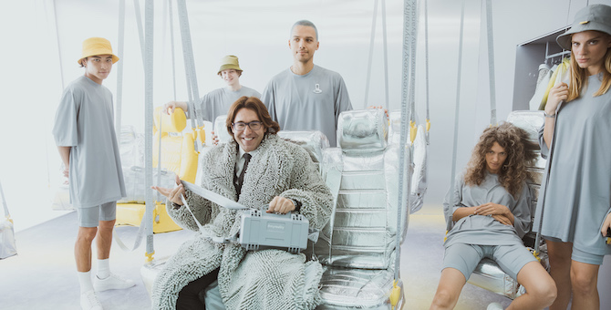 Дизайнер Гарри Нуриев рассказал о своей первой коллекции одежды #safeisthenewsexy