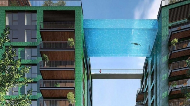 В Лондоне построят бассейн на высоте 30 метров