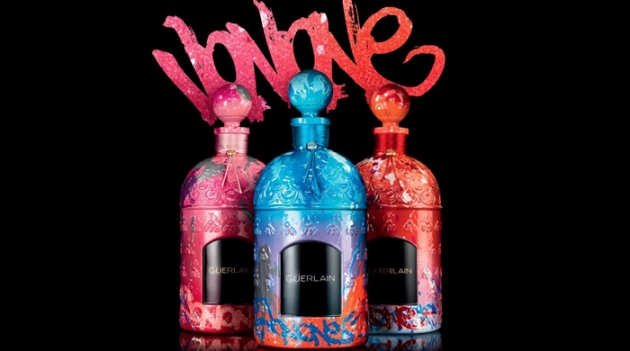Души прекрасные порывы: культовый флакон Guerlain раскрасили граффити