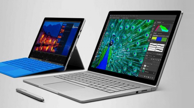 Microsoft представил три смартфона и свой первый ноутбук